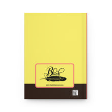 Load image into Gallery viewer, Phenomenal Woman Hardcover Journal - Empowering Black Stationery for Self-Expression Back