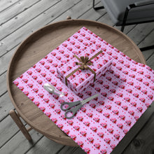 Load image into Gallery viewer, Pink Car, Smiles &amp; Hearts - African American Woman - Purple Gift Wrapping Paper Roll - Paper + Wrapped Gift