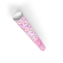 Load image into Gallery viewer, Pink Celebration Vibes - You&#39;re The Best Gift Wrapping Paper Roll - Rolled View