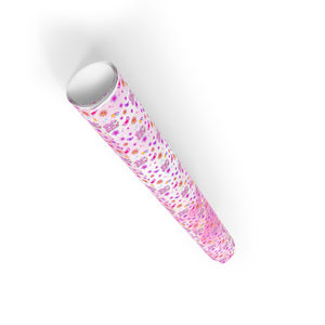 Pink Celebration Vibes - You're The Best Gift Wrapping Paper Roll - Rolled View