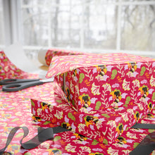 Load image into Gallery viewer, Pure Elegance - African American Woman - Floral Gift Wrapping Paper Roll - Wrapped Gifts