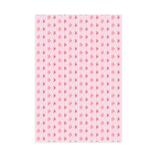 Load image into Gallery viewer, Queen Heart Strawberry Cake - Pink Happy Birthday Gift Wrap Paper Roll - Front View