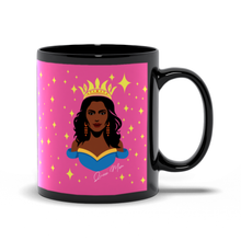 Load image into Gallery viewer, Queen Mom - African American Woman - Mother&#39;s Day Coffee Mug Handle on the Right 2