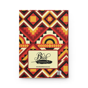 Queen Mom Hardcover Journal - Bold Afrocentric Design for Creative Moms Back