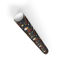 Load image into Gallery viewer, Red Carpet - African American Woman - Gift Wrap Paper Roll - Rolled View