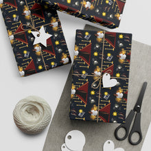 Load image into Gallery viewer, Red Carpet - African American Woman - Gift Wrap Paper Roll - Wrapped Gifts Sample Photo