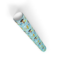 Load image into Gallery viewer, Summer Beach Fun - African American Woman - Gift Wrapping Paper Roll