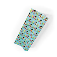 Load image into Gallery viewer, Summer Beach Fun - African American Woman - Gift Wrapping Paper Roll (Afro Hair)