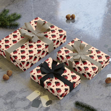 Load image into Gallery viewer, Red Heart Smiling African American Woman - Gift Wrapping Paper