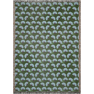 Sea Blue - Cozy Decorative Woven Blankets - 3 Sizes - Home Décor & Gift Giving 