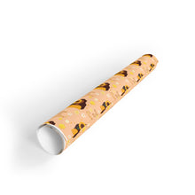 Load image into Gallery viewer, Sending You Pure Sunshine - African American Woman - Yellow Gift Wrapping Paper (LH) roll of paper 