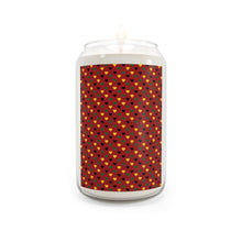 Load image into Gallery viewer, Soy Candle — Elevated Colors of Africa Heart Pattern Scented Candle (13.75 oz) - Red