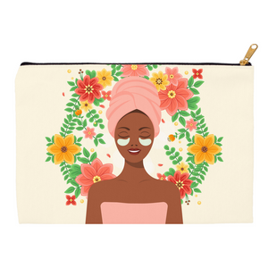 Spa Day - African American Woman - Accessory Bag Side B