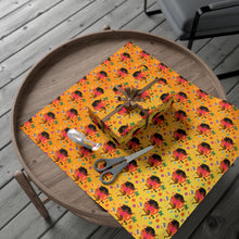 Load image into Gallery viewer, Sunset Beach Fun 2 - African American Woman - Gift Wrapping Paper - Paper +  Wrapped Gift