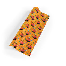 Load image into Gallery viewer, Sunset Beach Fun 2 - African American Woman - Gift Wrapping Paper - Rolled View 2