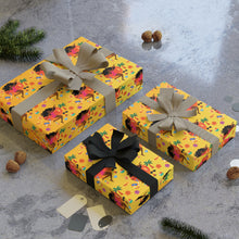 Load image into Gallery viewer, Sunset Beach Fun 2 - African American Woman - Gift Wrapping Paper - Wrapped Gifts 2
