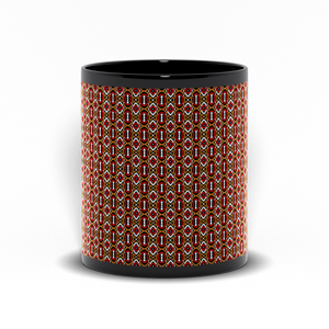 Visualize Greatness Afrocentric Coffee Mugs Handle on the Back