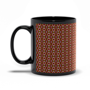 Visualize Greatness Afrocentric Coffee Mugs Handle on the Left