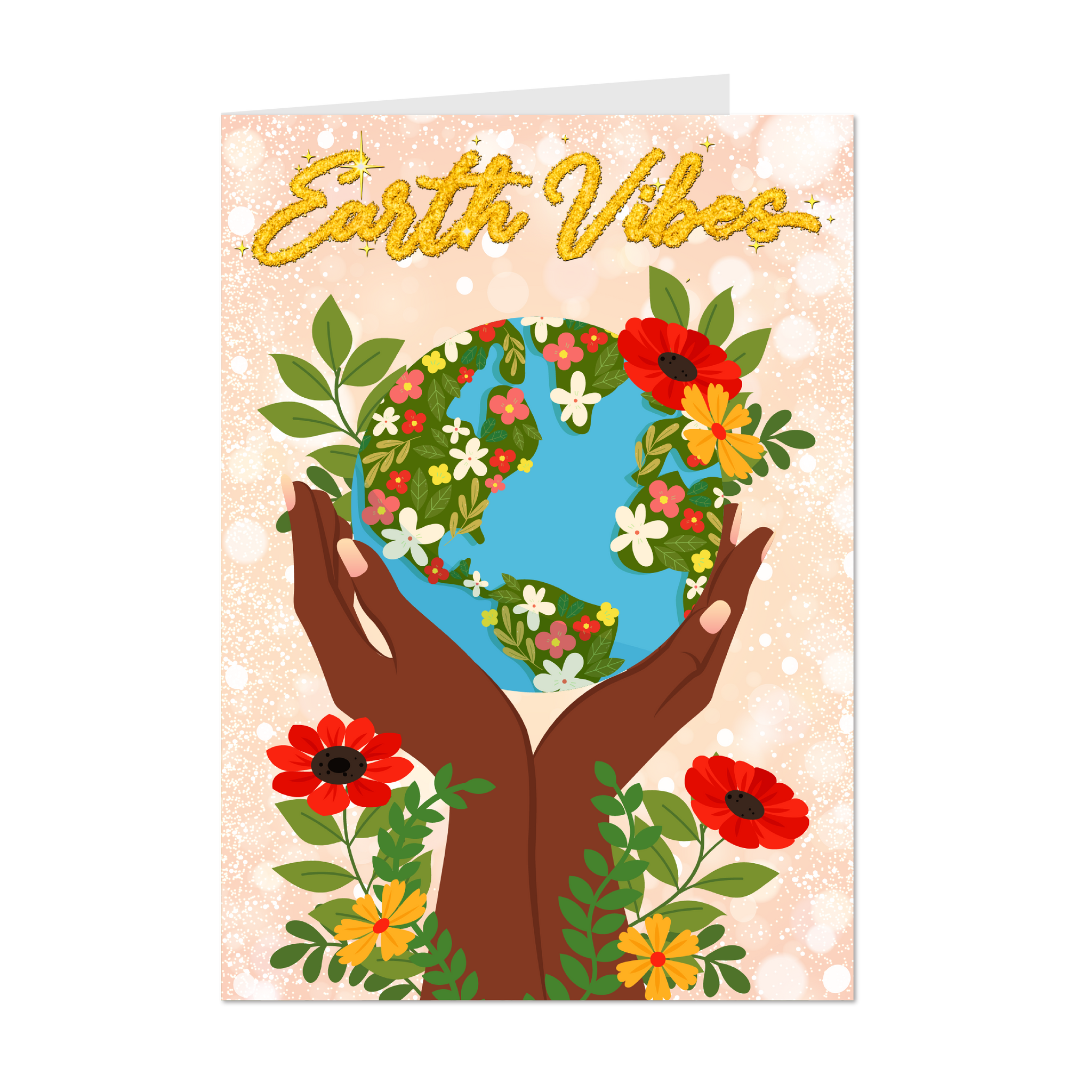 Whole World in Her Hands Earth Vibes - African American Earth Day