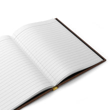 Load image into Gallery viewer, World's Best Dad Hardcover Journal — Leather Design - Father's Day Gift Notebook