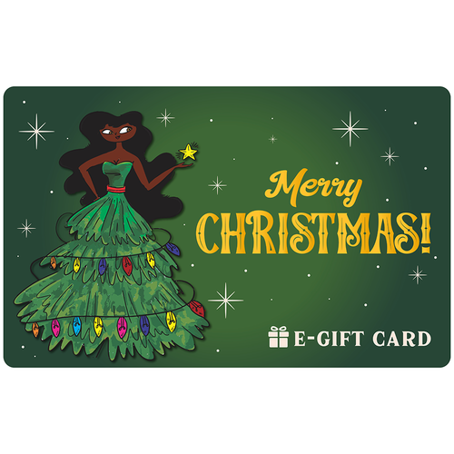 Black Stationery Christmas E-Gift Card 01