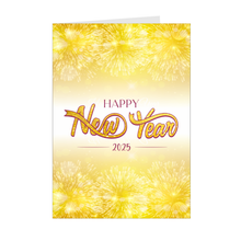 Load image into Gallery viewer, Bright Fireworks - Happy New Year Greeting Cards