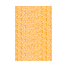 Load image into Gallery viewer, Yellow Checkered Happy Birthday Gift Wrapping Paper Roll - Front View