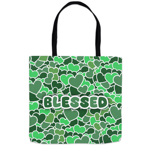 Blessed Heart Tote Bags (2)