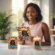 Load image into Gallery viewer, Queen's Essentials: Queen Mom Scented Candle + Notebook + Greeting Card Mother's Day Gift Set
