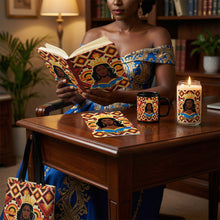 Load image into Gallery viewer, Ultimate Queen Mom: Candle + Hardcover Journal + Coffee Mug + Tote Bag + Greeting Card Mother's Day Gift Set