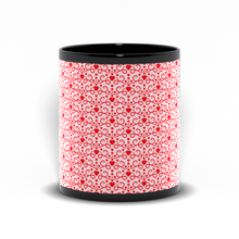 Load image into Gallery viewer, Red Hearts Swirl - Heart Your Own ideas - Coffee Mugs Front