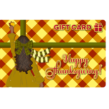 Load image into Gallery viewer, Black Stationery Thanksgiving E-Gift Card