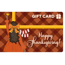 Load image into Gallery viewer, Black Stationery Thanksgiving E-Gift Card