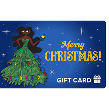 Load image into Gallery viewer, Black Stationery Christmas E-Gift Card