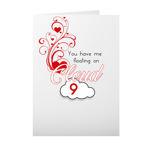 Cloud 9 - Valentine's Day Card