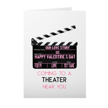 Load image into Gallery viewer, Love Story Movie - Valentine&#39;s Day Card