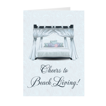 Load image into Gallery viewer, Cheers To Beach Living - Housewarming Greeting Cards