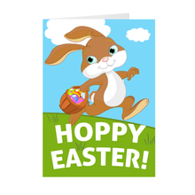 Load image into Gallery viewer, Hoppy Easter - Easter Bunny - Easter Greeting Card