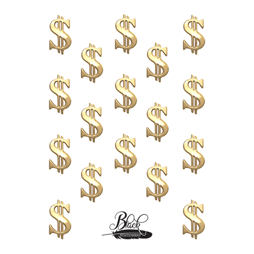 Invest in Yourself - Dripping Gold Money Premium Stickers