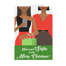 Load image into Gallery viewer, Selfie Merry Christmas Greeting Card
