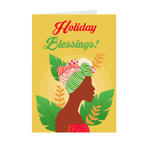 Holiday Blessings Greeting Card
