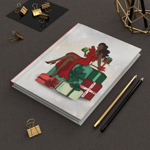 Load image into Gallery viewer, All Wrapped Up In The Holidays - African American Woman Holiday Journal
