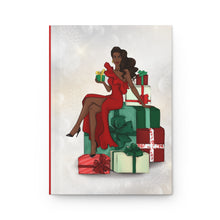 Load image into Gallery viewer, All Wrapped Up In The Holidays - African American Woman Holiday Journal