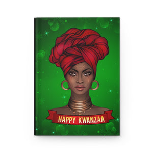 Happy Kwanzaa Glow - Hardcover Journal