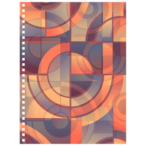 Imagination Is Everything - Geometric Shapes - Spiral Notebook