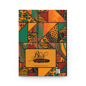 African-Print Hardcover Journal