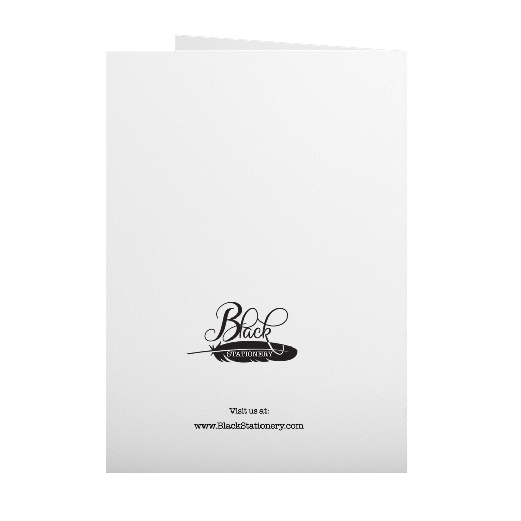 Mom Style - African American Mother's Day Greeting Card – Black Stationery