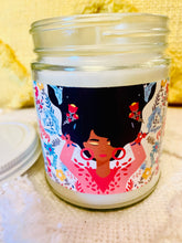 Load image into Gallery viewer, Flower Bliss - African American Woman Dreaming - Scented Candles