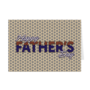 Happy Father's Day - Multi-Color Print - Father's Day Card
