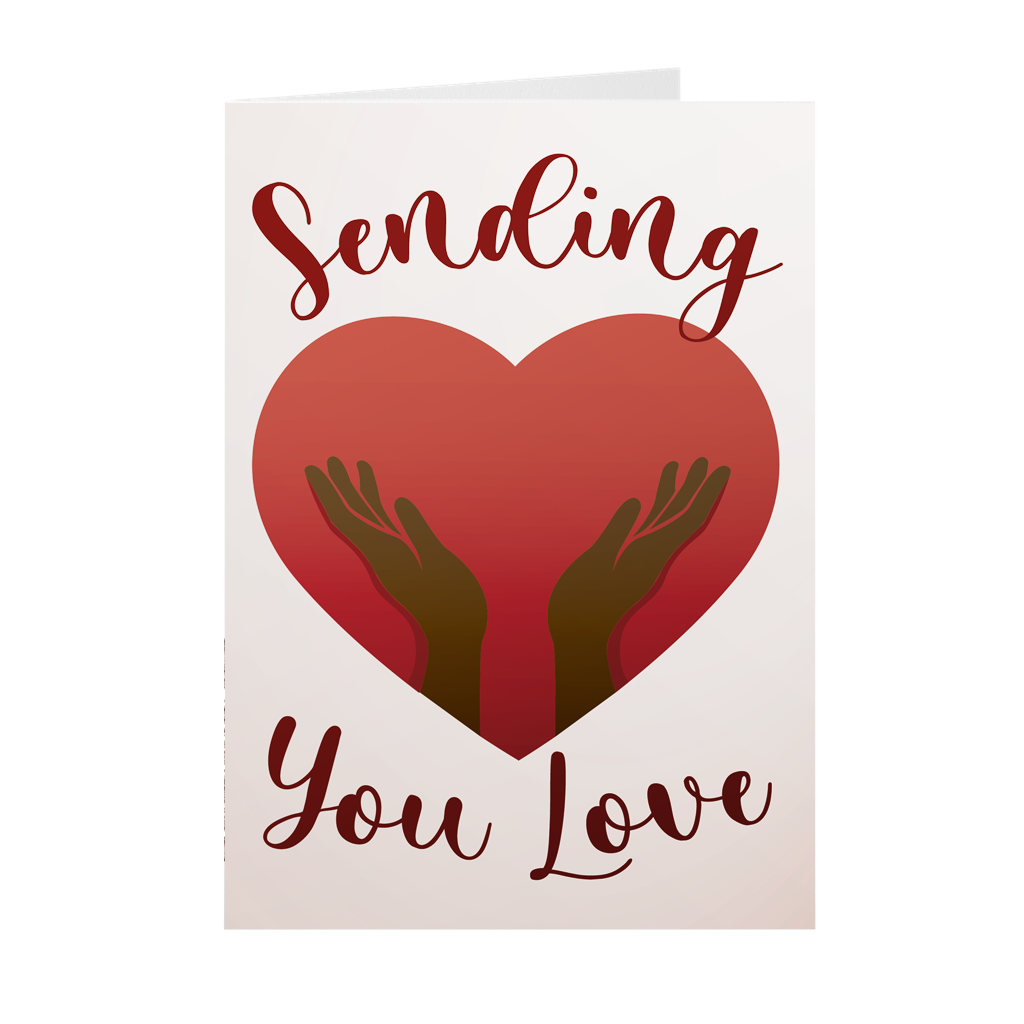 Sending You Love - African American Sympathy Cards